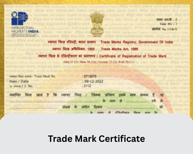 Dfine Bioinnovations trademark registration certificate