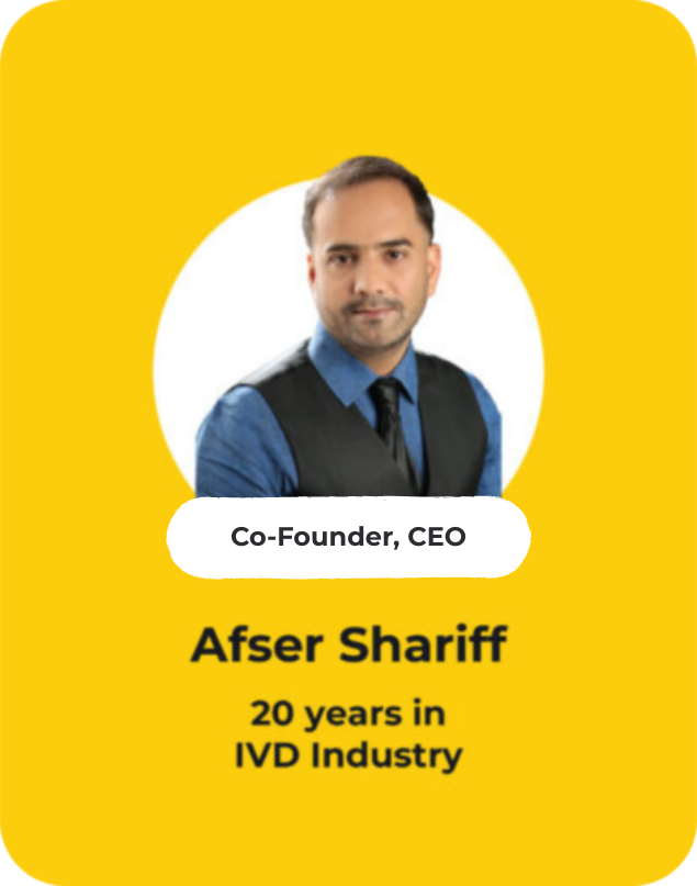 Afser Shariff, Co-Founder and CEO at Dfine Bioinnovations