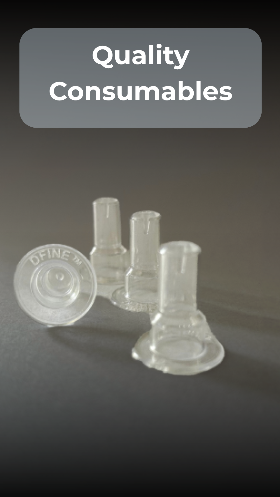 Dfine quality consumables for coagulation testing