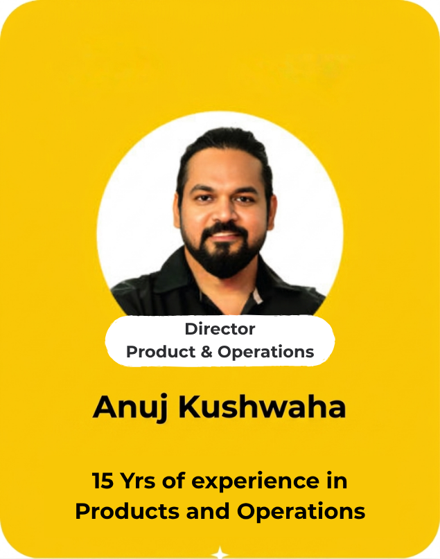Anuj Kushwaha, Director of Product and Operations at Dfine Bioinnovations