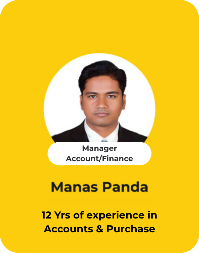 Manas Panda, Manager Accounts and Finance at Dfine Bioinnovations