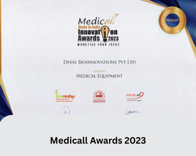 Dfine Bioinnovations Medicall Innovation Awards 2023 finalist